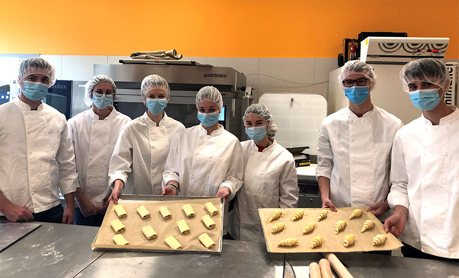 TP de boulange organisé dans le cadre de la semaine de spécialité des élèves-ingénieurs de 1ère année