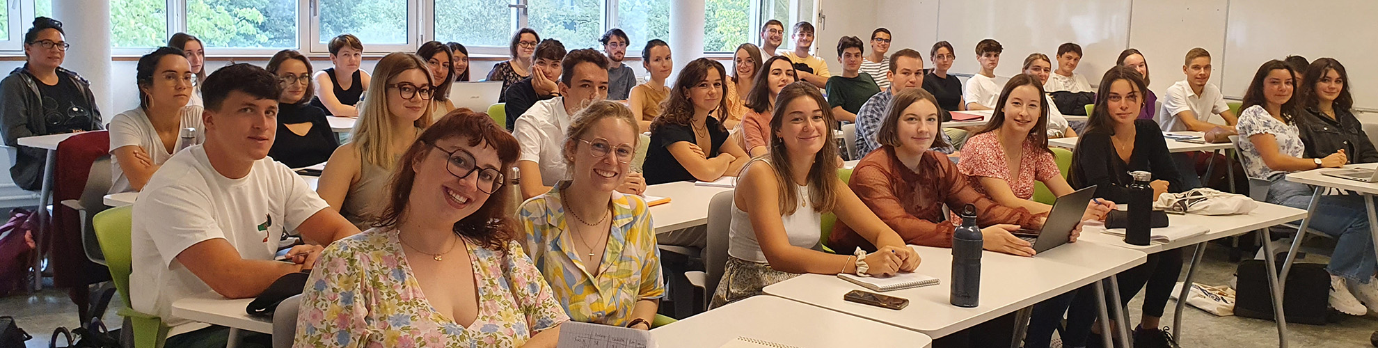 Premier jour de classe pour les 40 nouveaux élèves-ingénieurs en Génie de l'environnement par la voie de l'apprentissage