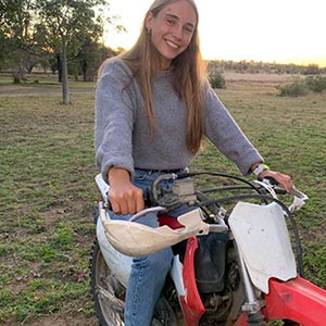 Jeanne en Australie