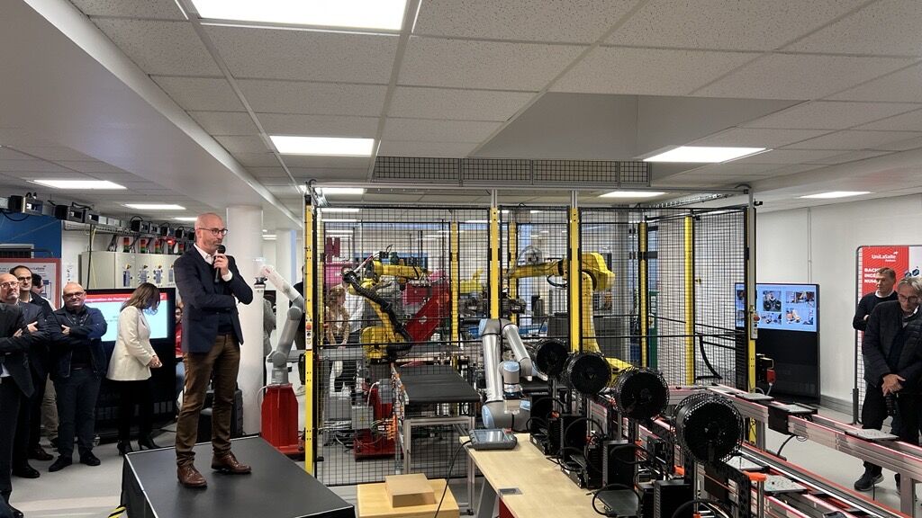 inauguration usine-école 4.0 UniLaSalle Amiens