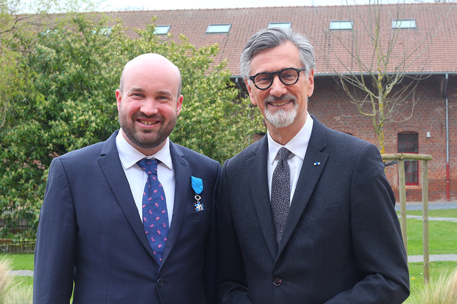 Xavier Quernin et Jean-Pierre Asvazadourian