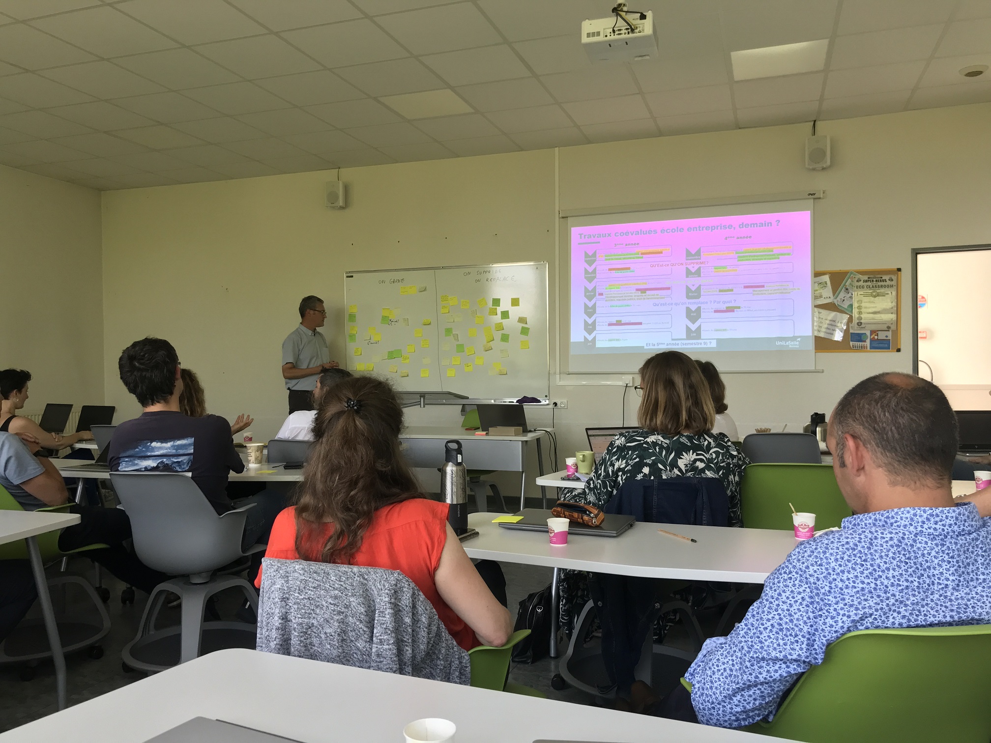 Atelier journée apprentissage métiers de l'environnement
