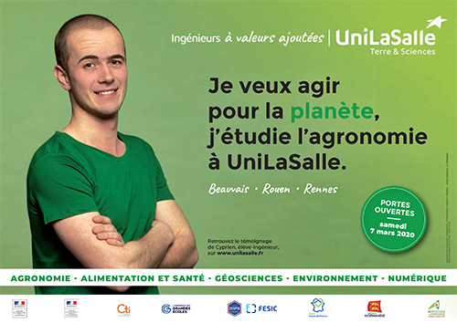 Cyprien, étudiant d'UnilaSalle, s'engage pour la planète