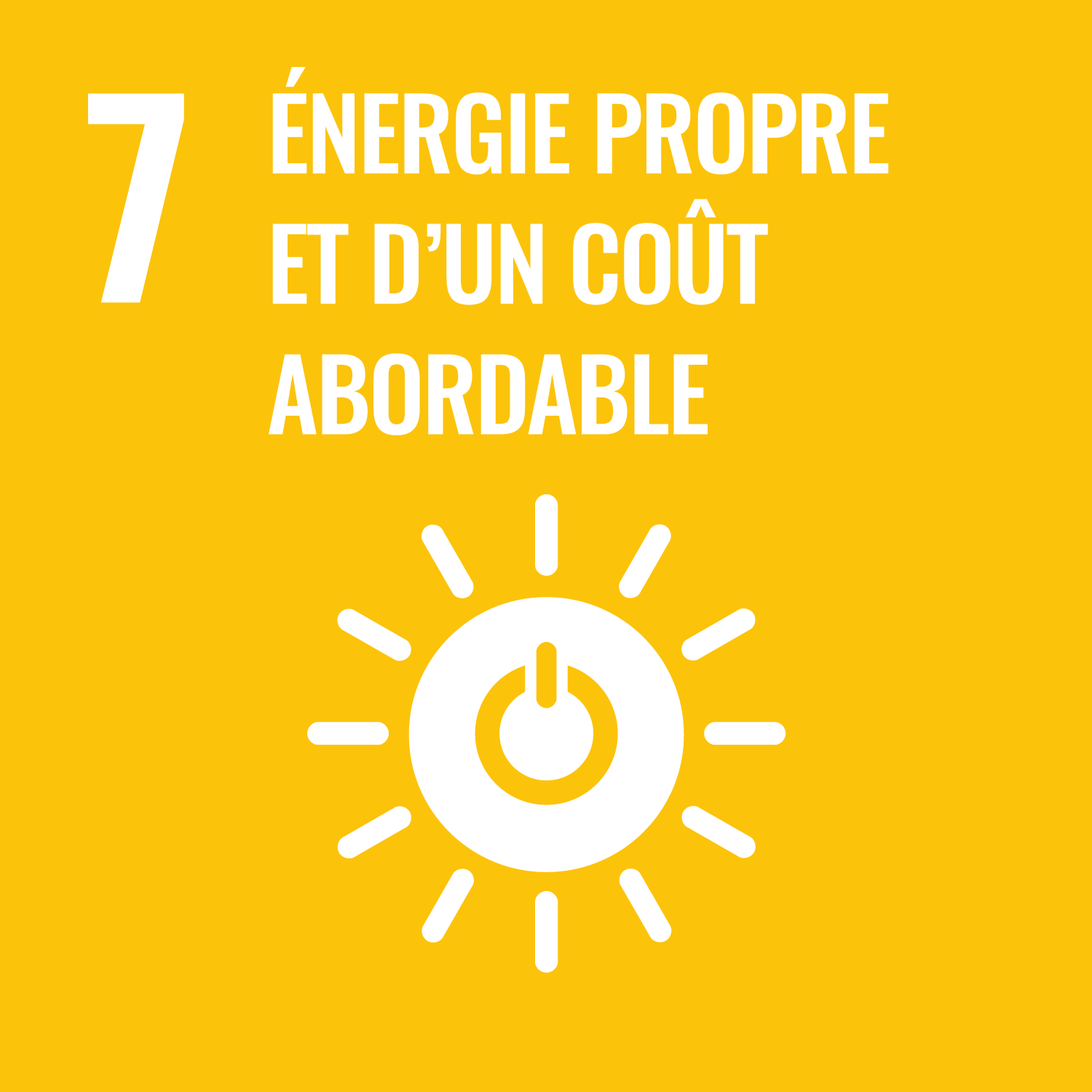 Objectif développement durable 7