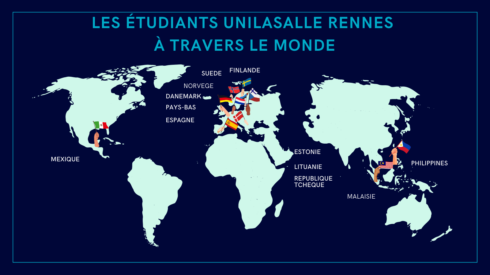 Carte séjours GoLaSalle Ingénieur génie de l'environnement