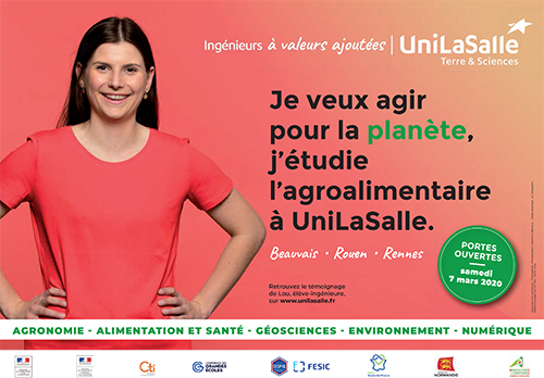 Lou, étudiante à UnilaSalle, s'engage pour la planète