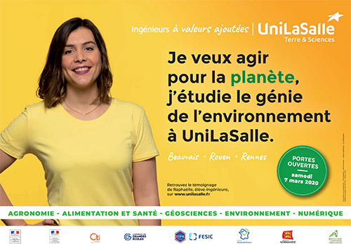 Raphaëlle, étudiante à UnilaSalle, s'engage pour la planète