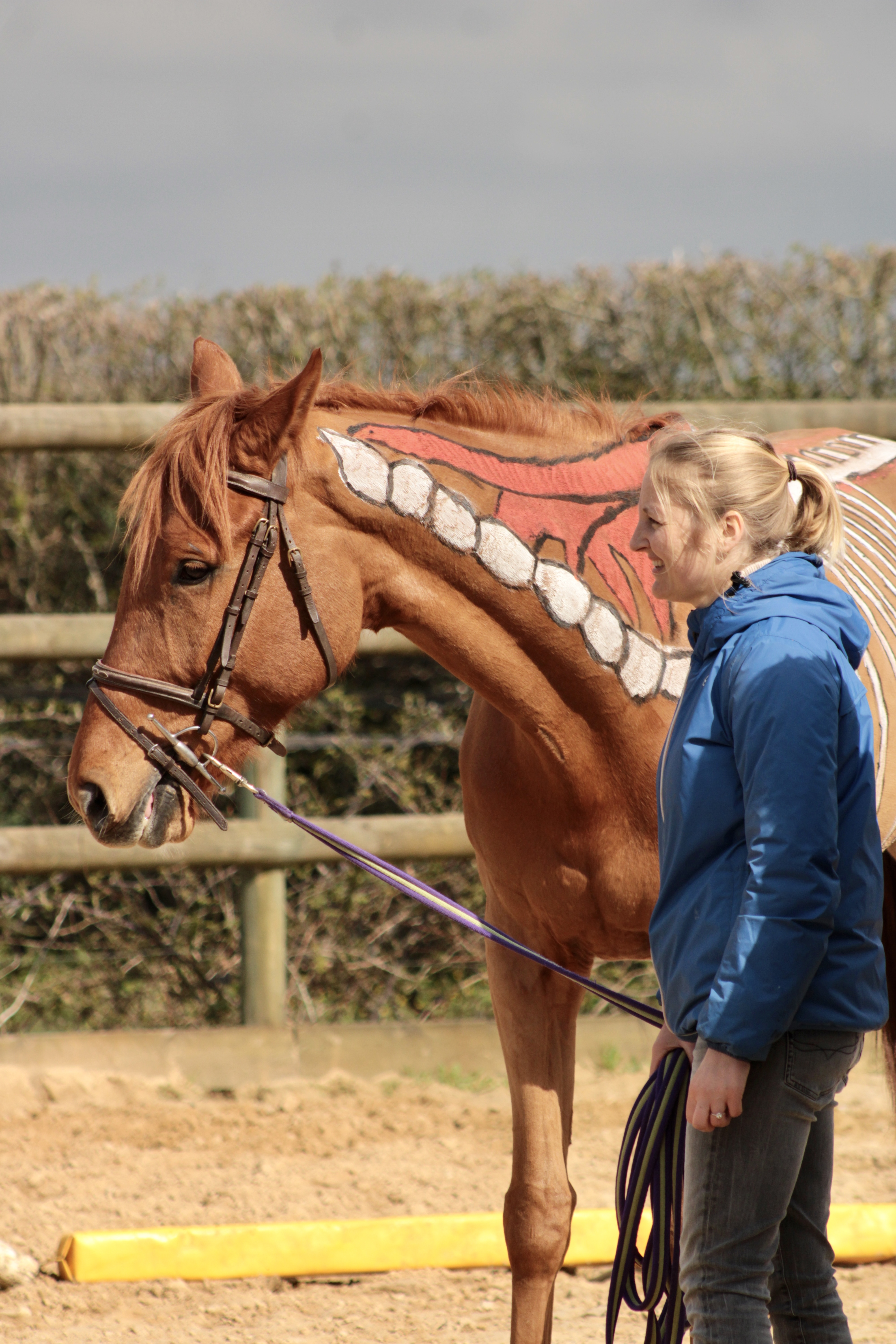 horse painting