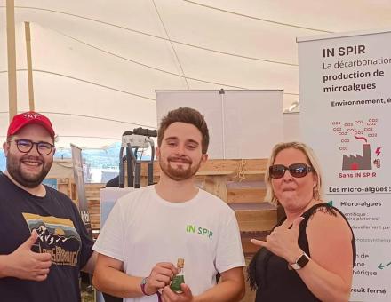 Les étudiants entrepreneurs lasalliens au Delta Festival 2022