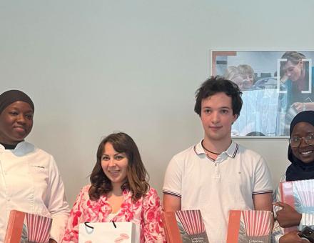 Un trio de saveurs et une troisième place pour nos étudiants au concours Toqu’Edhec